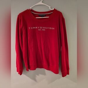 Tommy Hilfiger Red Sweatshirt